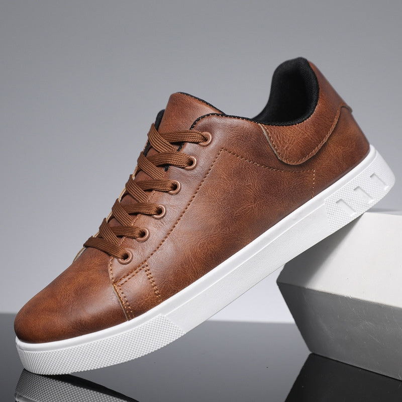 Stockholm Sleek Lädersneakers