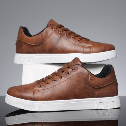 Stockholm Sleek Lädersneakers